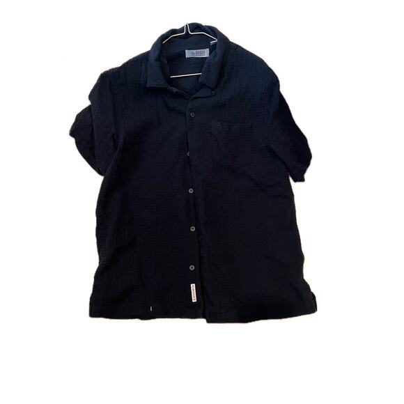 Penguin Munsing Wear Short Sleeve Button Down Shirt Mens L - Picture 1 of 4